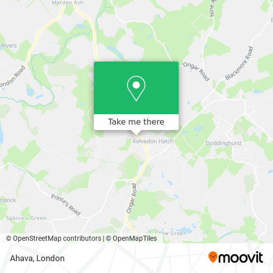 Ahava map