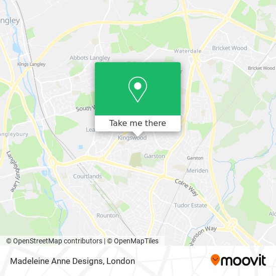 Madeleine Anne Designs map