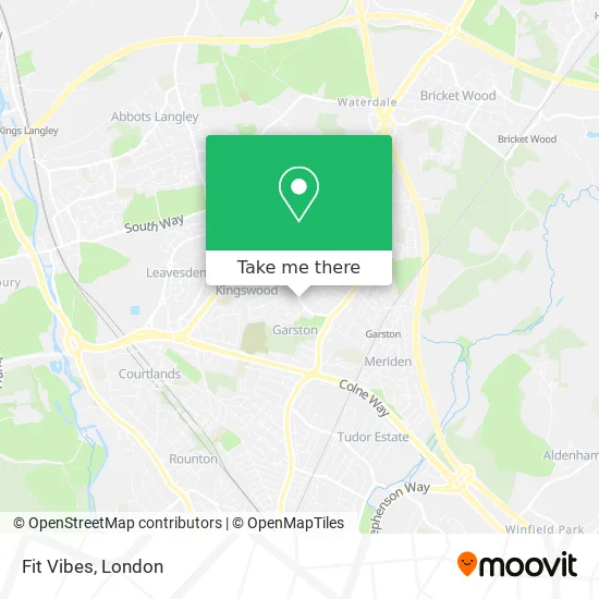 Fit Vibes map