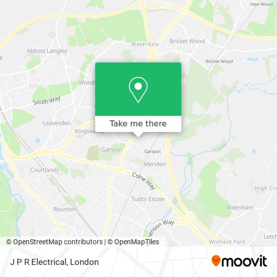 J P R Electrical map