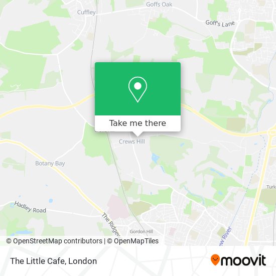 The Little Cafe map