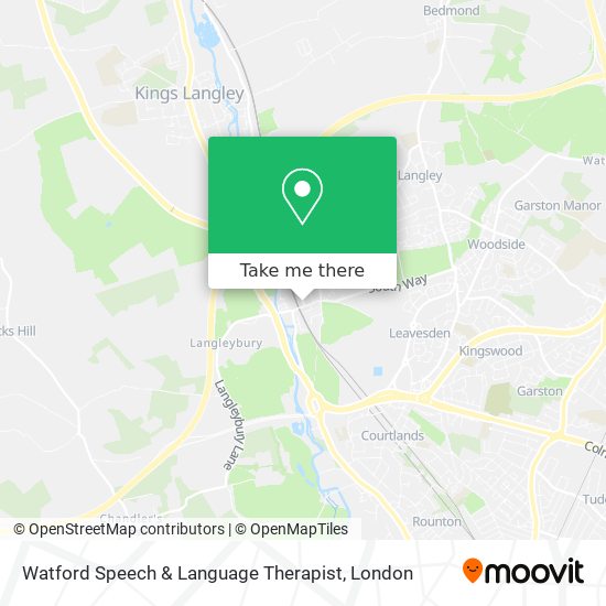 Watford Speech & Language Therapist map