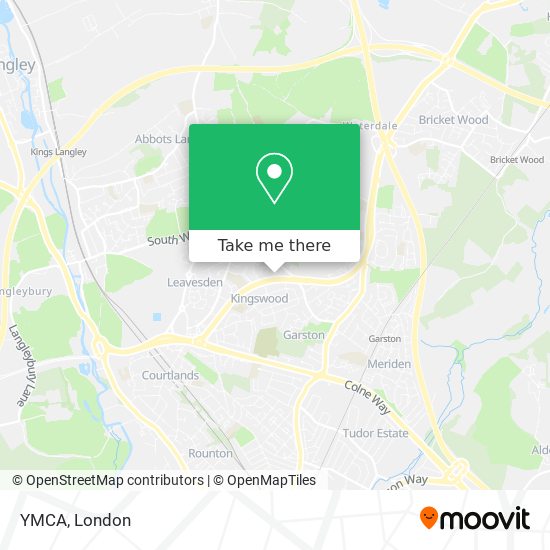 YMCA map