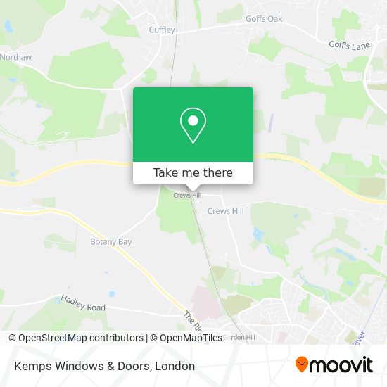 Kemps Windows & Doors map