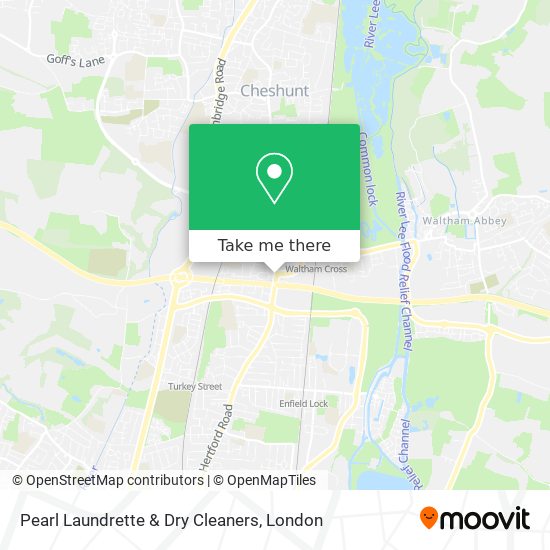 Pearl Laundrette & Dry Cleaners map