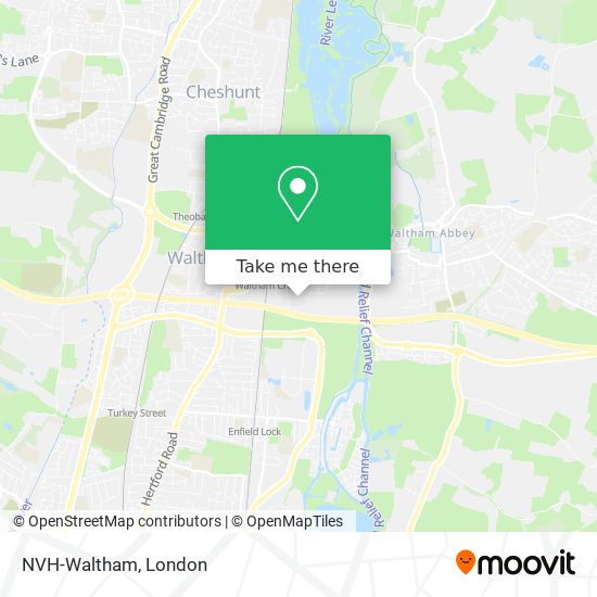 NVH-Waltham map