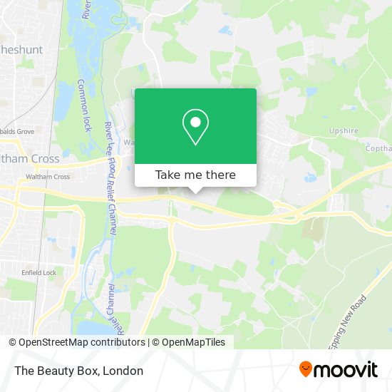 The Beauty Box map