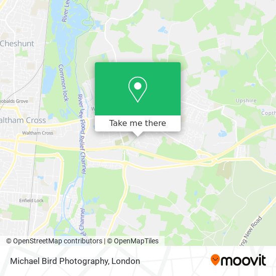 Michael Bird Photography map