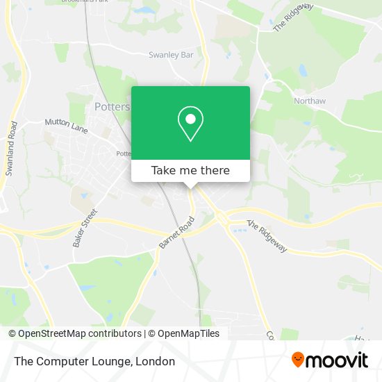 The Computer Lounge map