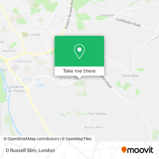 D Russell Slim map