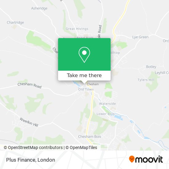 Plus Finance map