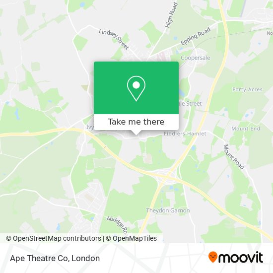 Ape Theatre Co map