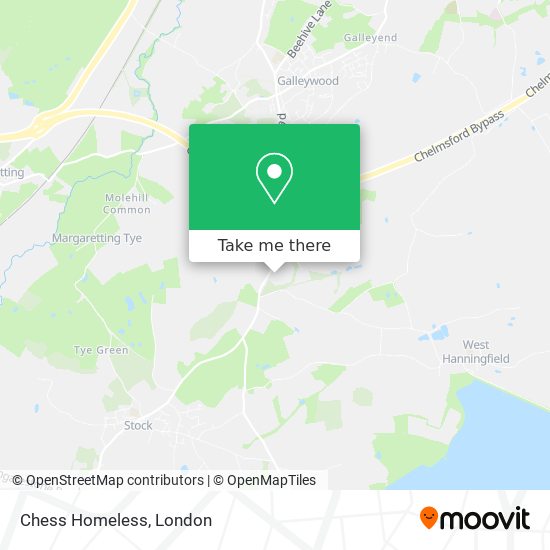 Chess Homeless map