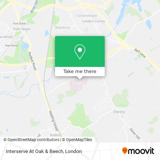 Interserve At Oak & Beech map