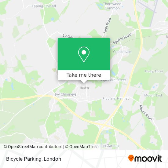 Bicycle Parking map