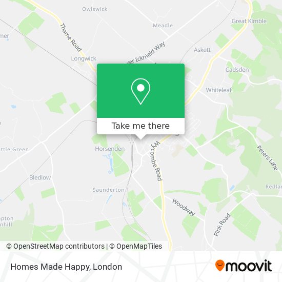 Homes Made Happy map