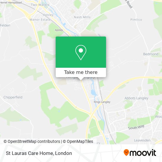 St Lauras Care Home map
