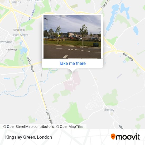 Kingsley Green map