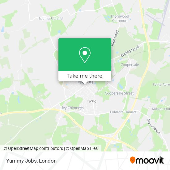 Yummy Jobs map