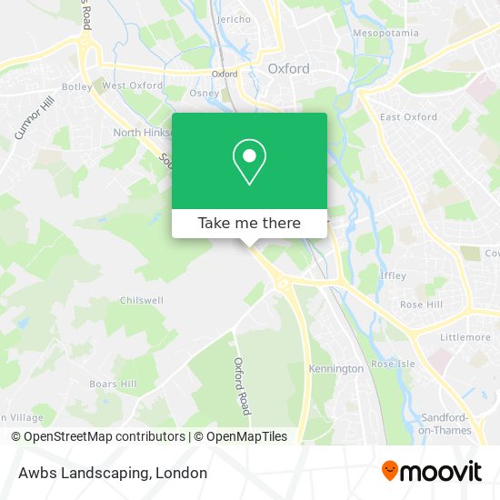 Awbs Landscaping map