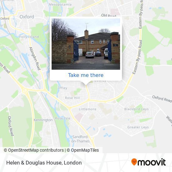 Helen & Douglas House map