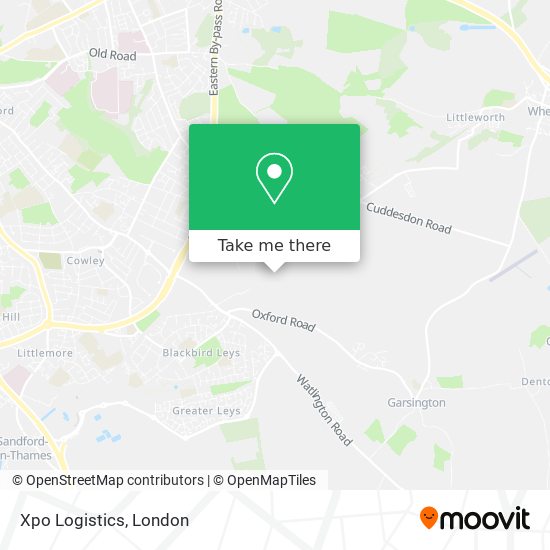Xpo Logistics map