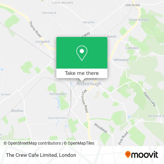 The Crew Cafe Limited map