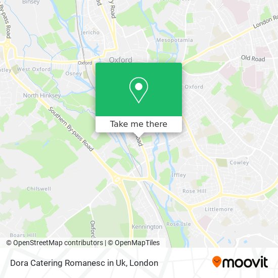 Dora Catering Romanesc in Uk map