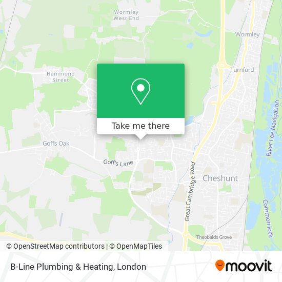 How to get to B-Line Plumbing u0026 Heating in Cheshunt by Bus, Train or Tube?