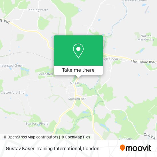 Gustav Kaser Training International map
