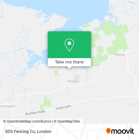 SDS Fencing Co map