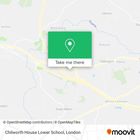 Chilworth House Lower School map