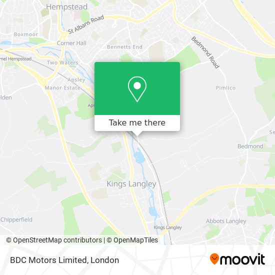 BDC Motors Limited map