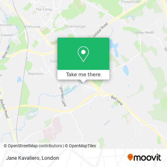 Jane Kavaliero map