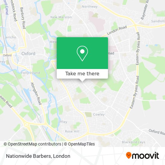 Nationwide Barbers map
