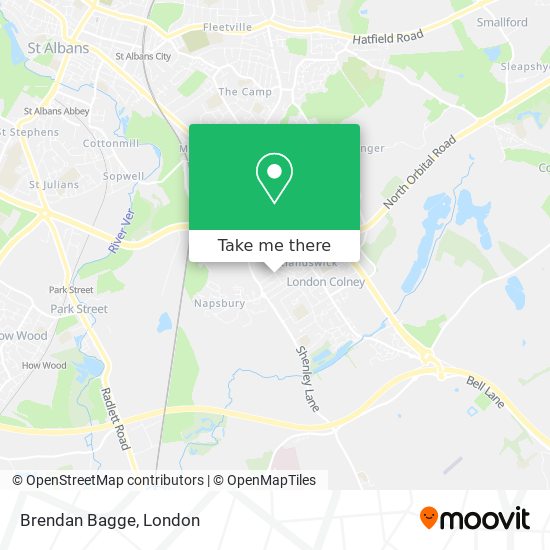 Brendan Bagge map