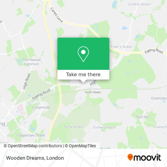 Wooden Dreams map