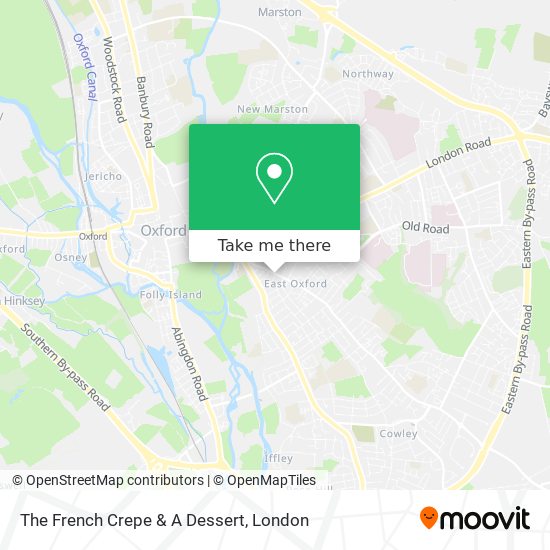 The French Crepe & A Dessert map