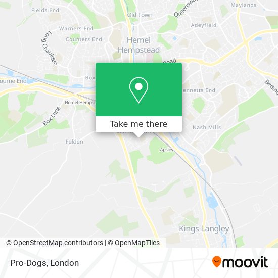 Pro-Dogs map
