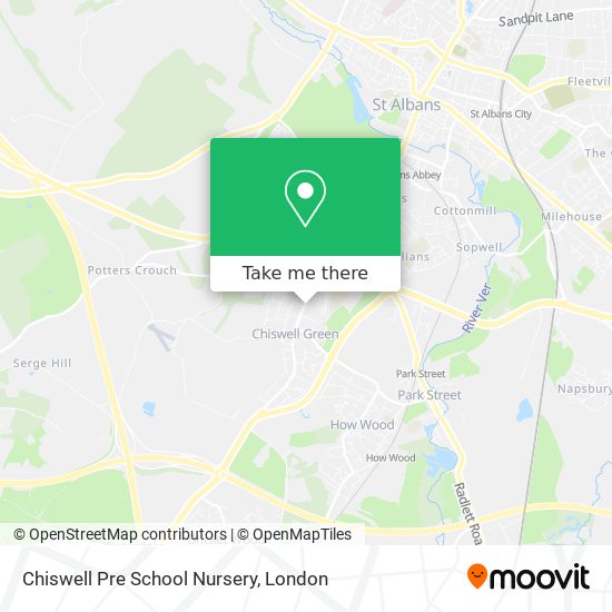 Chiswell Pre School Nursery map