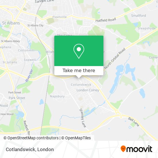 Cotlandswick map