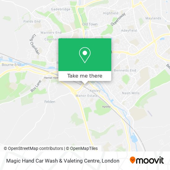 Magic Hand Car Wash & Valeting Centre map