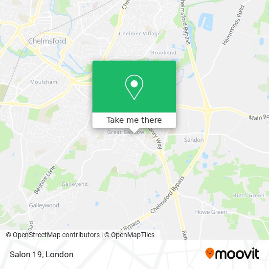 Salon 19 map