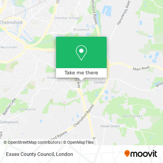 Essex County Council map
