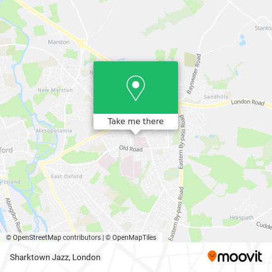 Sharktown Jazz map