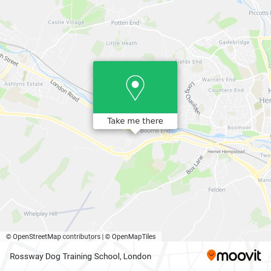 Rossway Dog Training School map