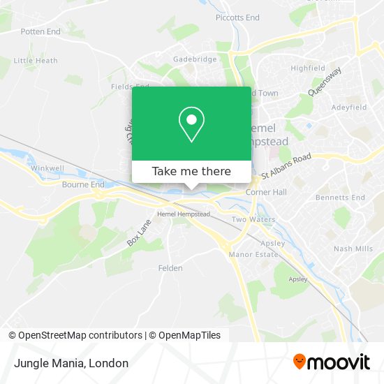 Jungle Mania map