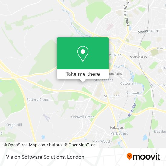 Vision Software Solutions map