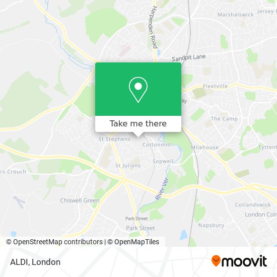 ALDI map