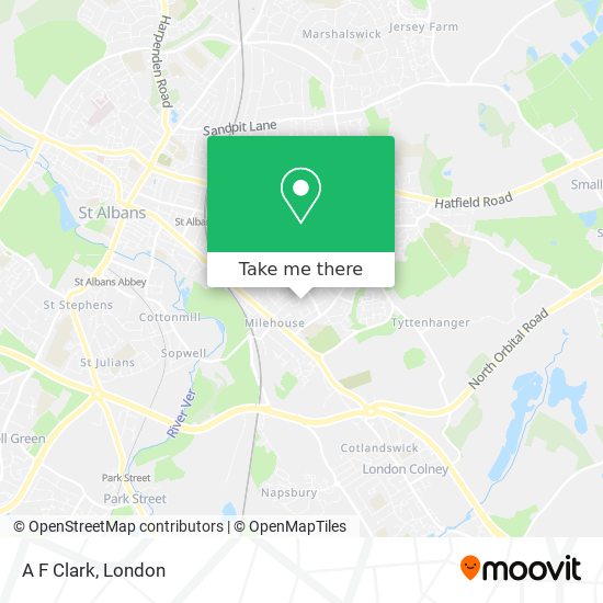 A F Clark map